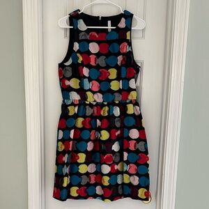 NWT Kensie Cocktail Party Dress - Colorful Polka Dots - Size Medium